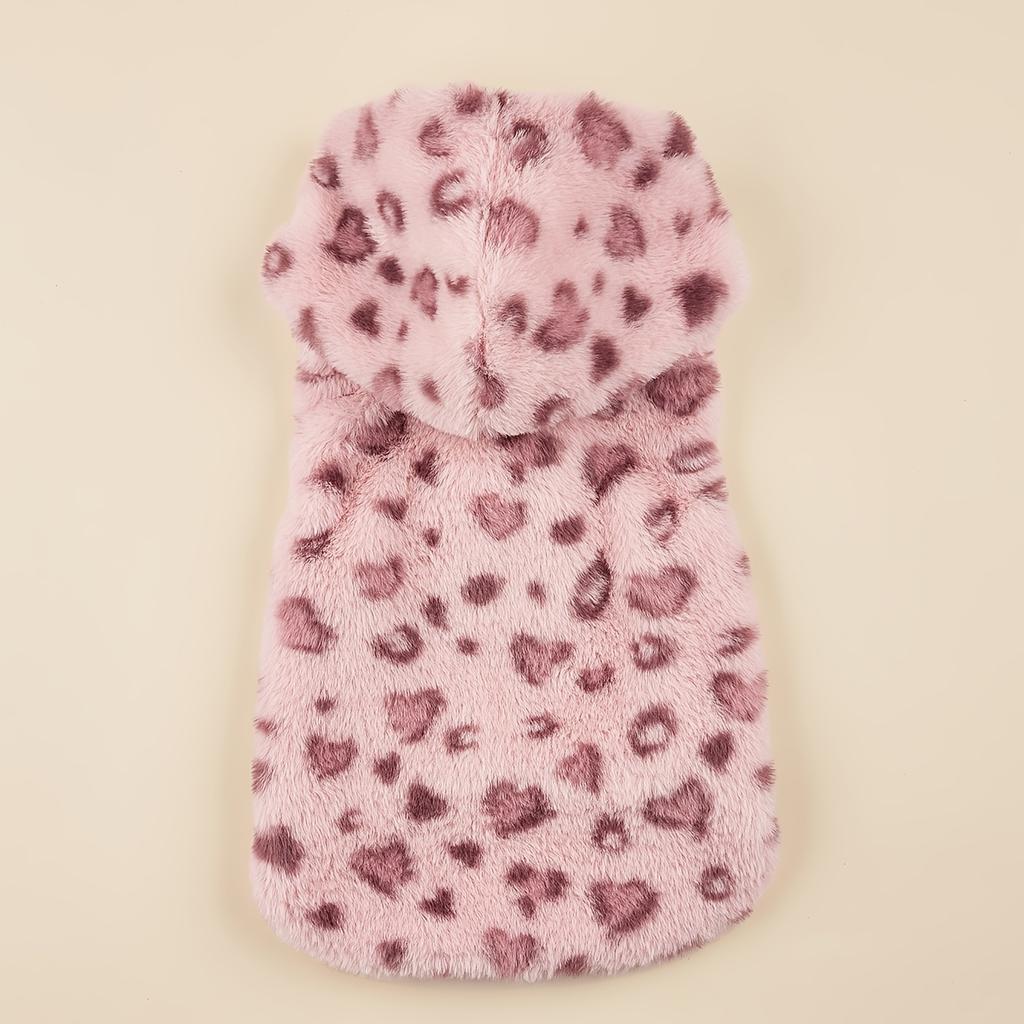 Pet Hoodie For Dog & Cat, Winter Dog Hoodie Cute Cat Sweater With Hat, Warm Pet Apparel