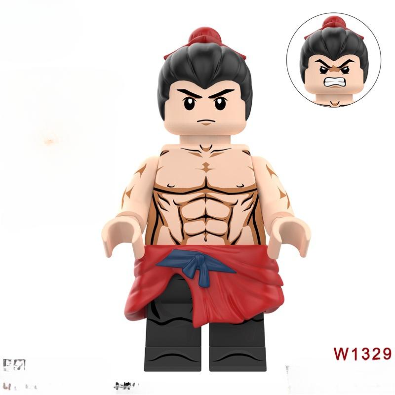 The Ancient Yue Fei Model Blocks MOC Bricks Set Gifts Toys for Children W1323-W1329