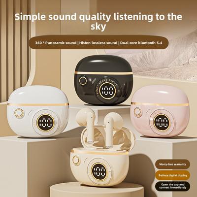 Беспроводная Bluetooth-гарнитура TWS с двумя наушниками Беспроводные внутриканальные стереонаушники с цифровым дисплеем Life