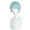Mint Blue Anti-upturned Short Hair Synthetic Wig | Animated KPop Demon Hunters Figure Babe Cosplay Wig