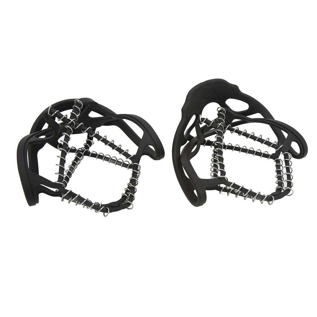1 пара чехлов для обуви Spring Ice Crampon, противоскользящие шипы для ходьбы по снегу и льду(39?42