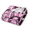 Nana Hachi  Manga Knitted Blanket Anime  Flannel Throw Blanket Summer Air Conditioning Portable Soft Warm Bedsprea
