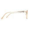 Full Rim Oval Transparent Brown Rose Gold Smartbuy Collection Tronte Mtr 97e Fashion Unisex Eyeglasses