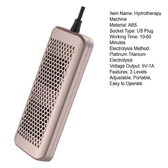 Аппарат для гидротерапии ног 5000PPB, 3 уровня, регулируемая вилка европейского стандарта, электролиз, генератор молекул водорода, ванна для ног, спа-устройство