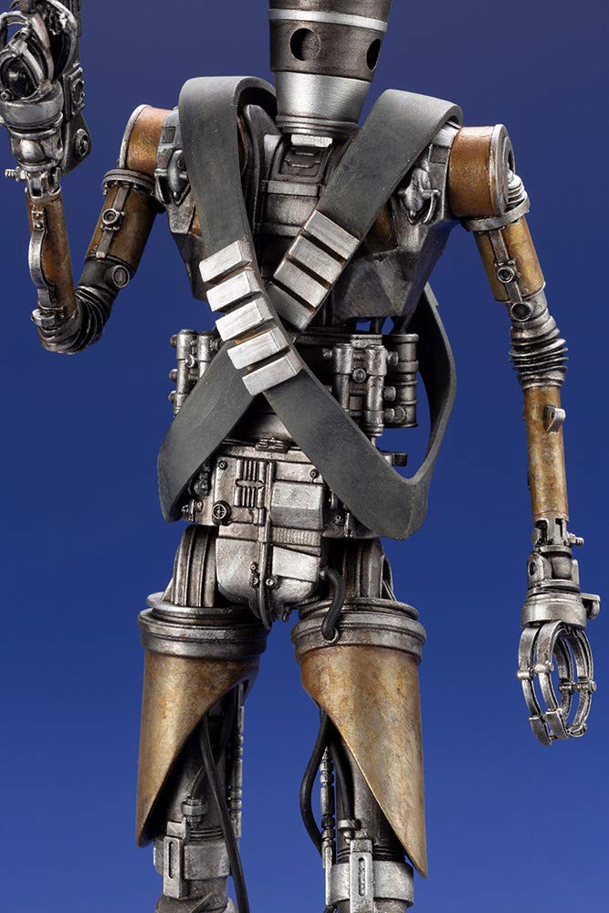 Фигурка STAR WARS из ПВХ, окрашенная, простая в сборке, ARTFX+ IG-11 1/10