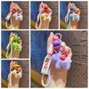 Candy Color Pony Resin Keychain Cute Design Horse Pendants Zodiac Pony Doll  Keychain Accessory