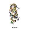 Customize Wolf Dragon Spider Scorpion Animal Temporary Tattoo Designs for Man