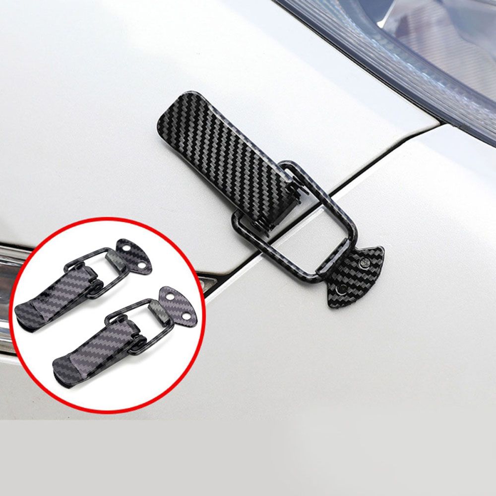 Clip Auto Accessories Bumper Lock Clip Quick Release Hasp Car Hood Fastener Bumper Security Hook