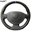 Для Renault Megane 2 2003-2008 Kangoo Scenic 2 Чехол на руль с ручной прошивкой