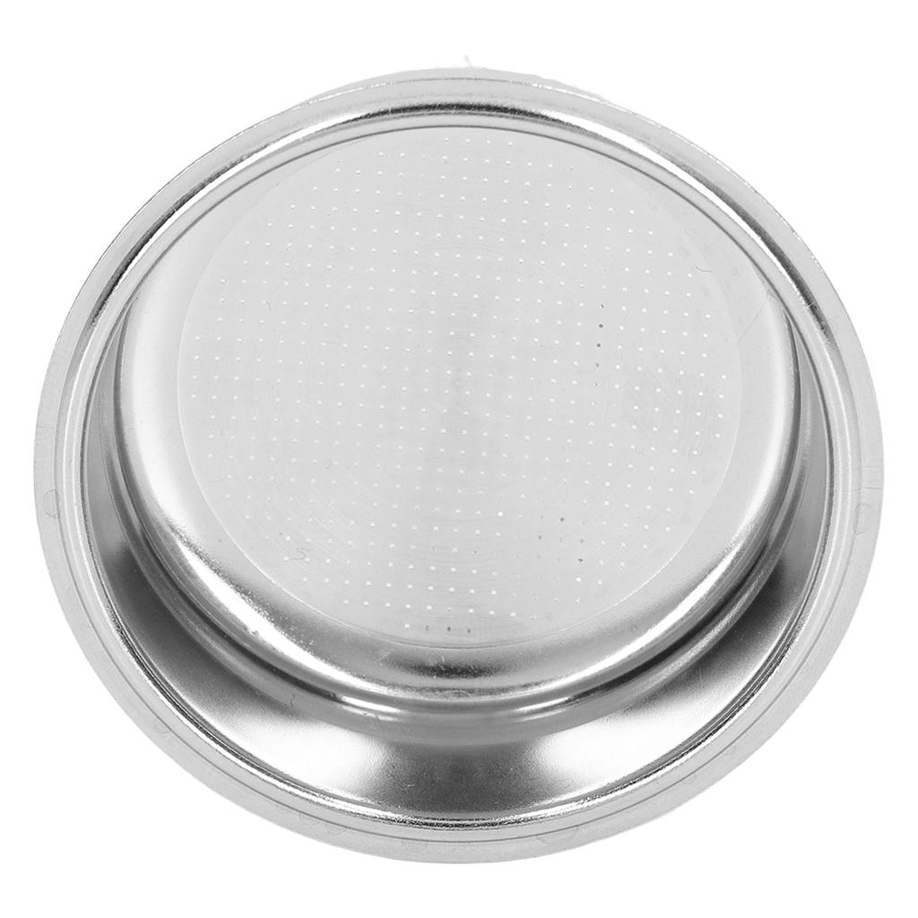 Фильтр-портафильтр из нержавеющей стали с ручкой для кофе, корзина для фильтра на 1 чашку, пористая корзина для фильтра 51 мм