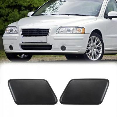 2 шт. для Volvo S60 2005-2009 гг. Крышка омывателя передней фары черная левая+правая сторона