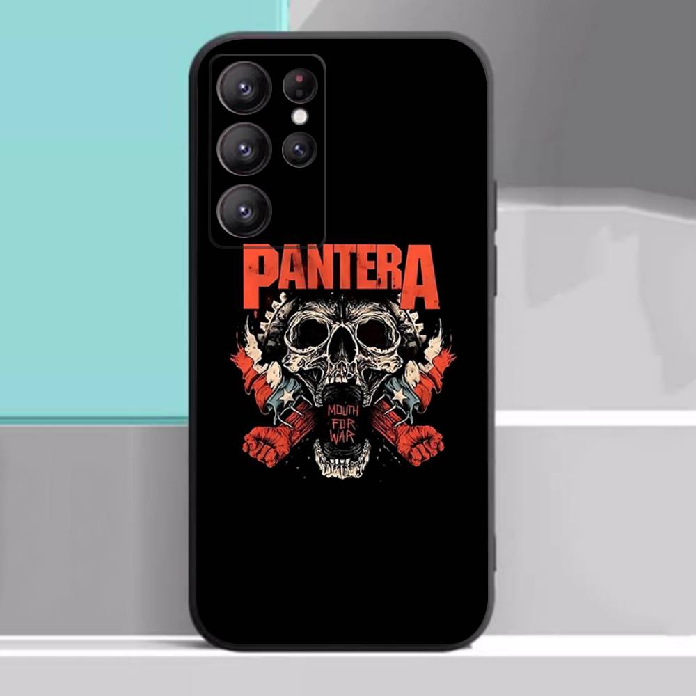 Чехол для телефона музыкальной группы P-Pantera для Samsung S 24 fe 25 Ultra plus 20 lite 21 30 22 23 24 22 Ultra 5G Fundas
