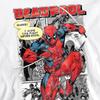 Deadpool Unisex Adult Comic Strip Sweatshirt