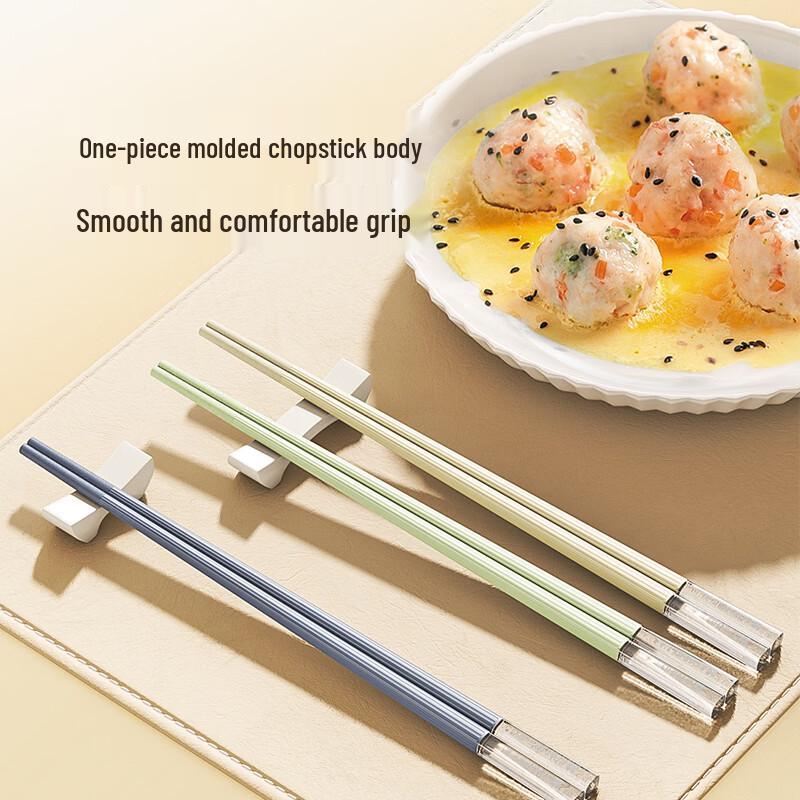 Sanhe K075 Five-Color Alloy Chopsticks