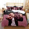 Эминем Хип-хоп певец 3D Принтованное Постельное Белье Пододеяльник Комплект Постельного Белья Квин Мягкий и Удобный Настраиваемый Комплект Постельного Белья Кинг-сайз