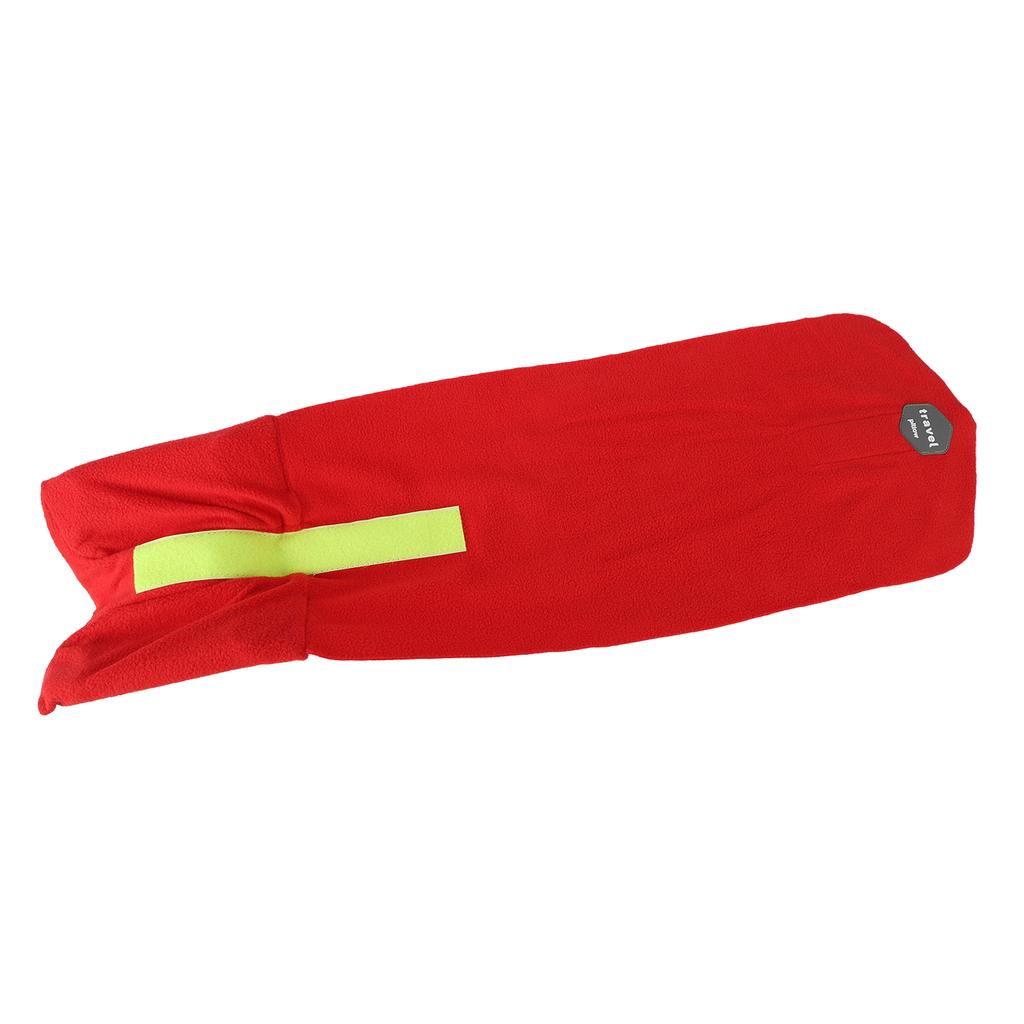 Подушка для путешествий Портативная Супермягкая Поддержка шеи Подушка для путешествий Подушка для сна в офисе для самолета автомобиля Красная