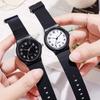 Регулируемый силиконовый ремешок Детские кварцевые часы Студенческие часы для женщин Студенческие женские