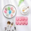 Cake Making CupCake Halloween Chocolate Mold Skull Gummies Candy Ice Tray Silicone Pudding Mould
