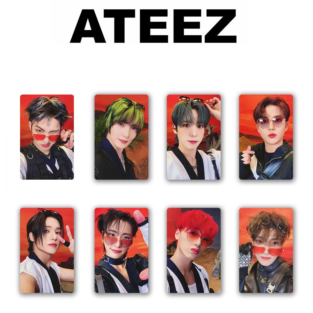 ATEEZ THE WORLD EP FIN Специальный набор фотокарточек POB