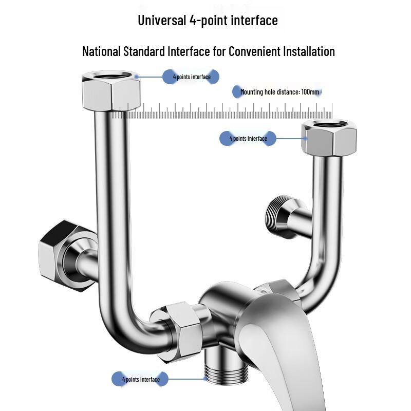 MEJUE Shower Faucet & Mixer Set