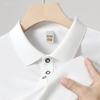 Мужские и женские поло с длинным рукавом Весна и осень Новые дышащие трендовые офисные повседневные бизнес-топы с лацканами