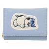 Snoopy Zipper Trifold Wallet Blue Applique Olaf