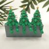 3D Printed Christmas Tree Ornament Desktop Tree Figurine with Flexible And Movable Joint for Relaxing Xmas Tabletop Decoration for Home Office Decor