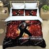 Постельное белье Rock Star Johnny Hallyday Изысканный комплект постельных принадлежностей Пододеяльник Комплект с одеялом Постельное белье Роскошный подарок на день рождения