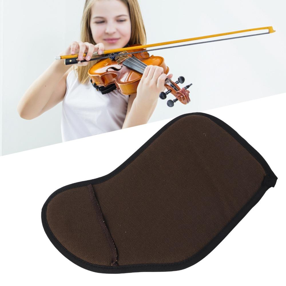 Fine Processing Violin Accessories Coffee/Red Violin Chinrest Pad Musician Comfort