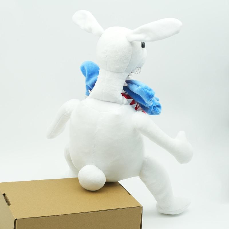 New Evil Rabbit Plush 99 Nights in the Forest Plush Horror Character Soft Stuffed Doll Decorative Collectible Gift for Game Fans