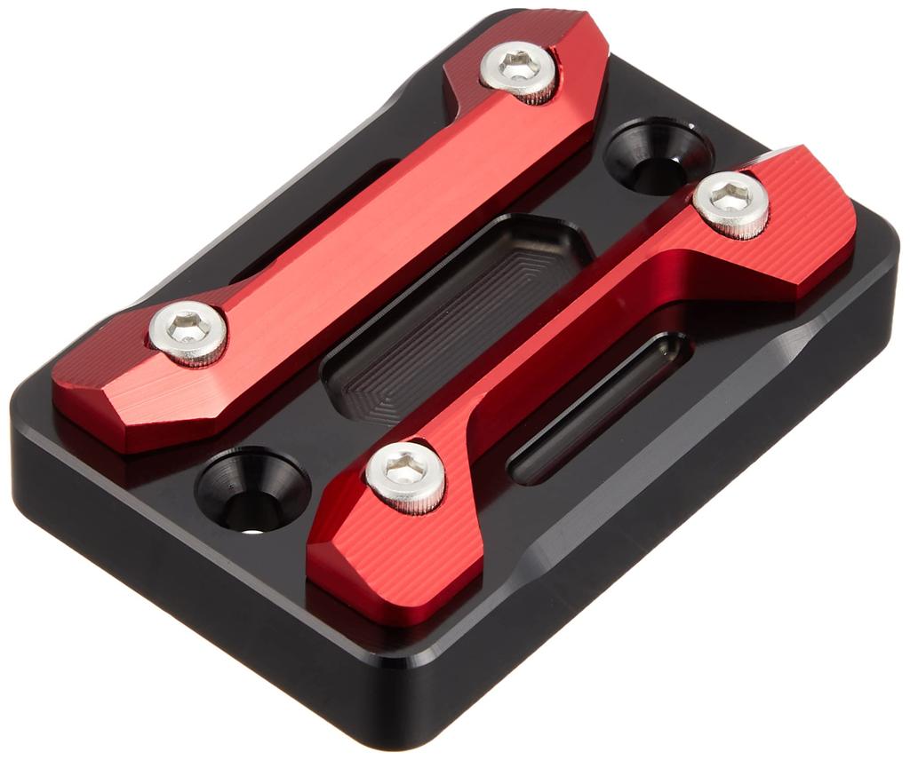 KITACO Master Cylinder Cap Bewith S (Type 2) 125/Majesty Black/Red 524-0002130