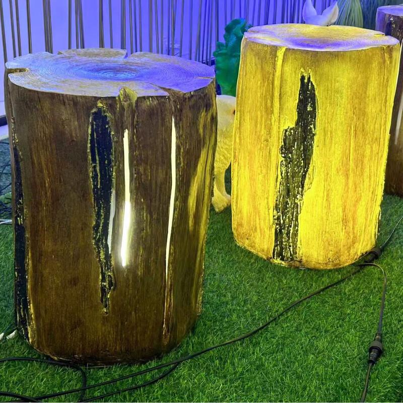 UOSULED Уличный водонепроницаемый ландшафтный светильник в виде пня