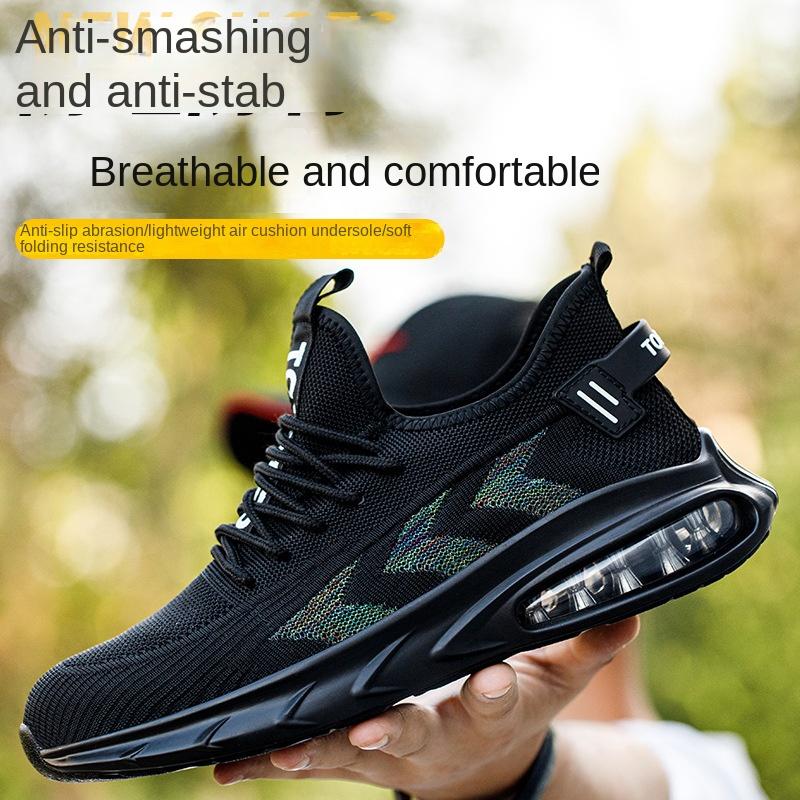 Low-top Labor Insurance Shoes, Smash-proof and Stab-proof Safety Shoes, Insulating Work Shoes, Steel Baotou Protective Shoes