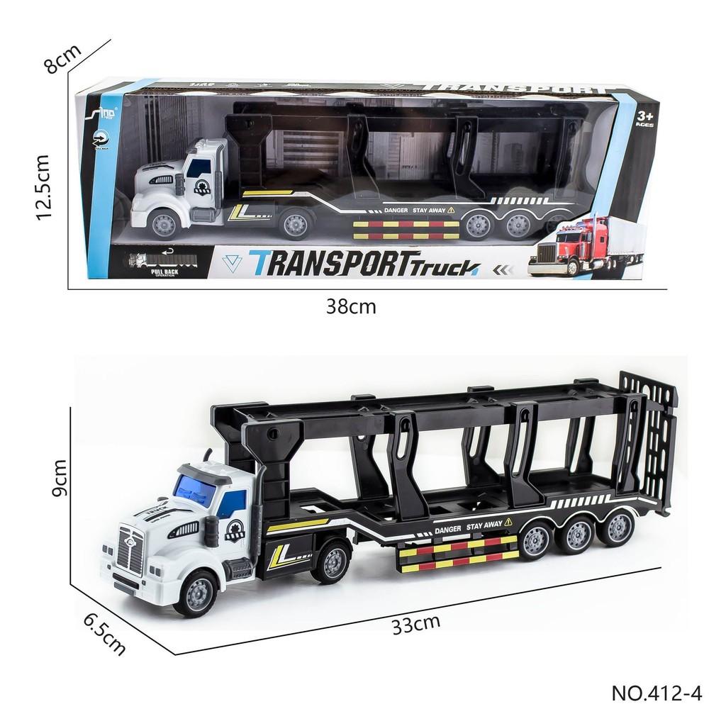Двухъярусный прицеп Контейнеровоз Модель инженерной машины Игрушка Дети