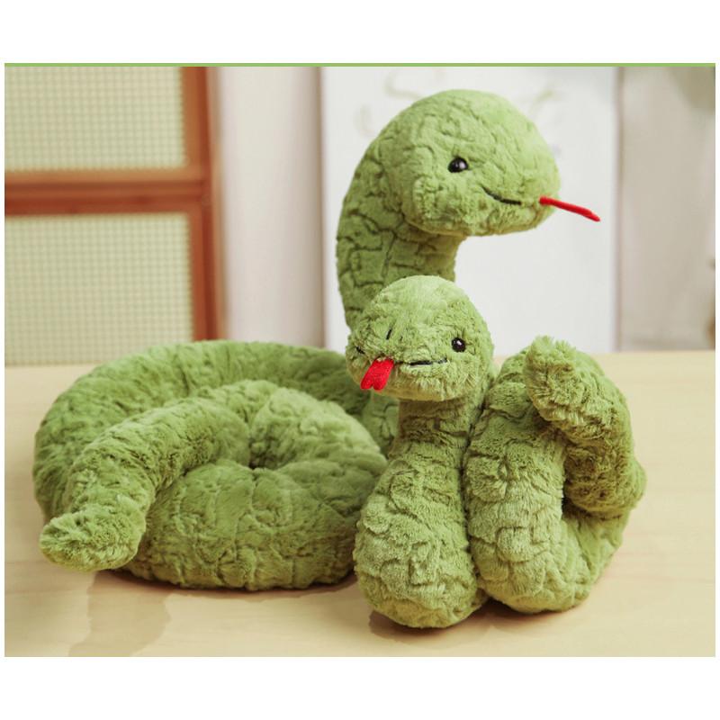 Adorable Steve Snake Plush Toy Realistic Stuffed Animal For Kids And Collectors