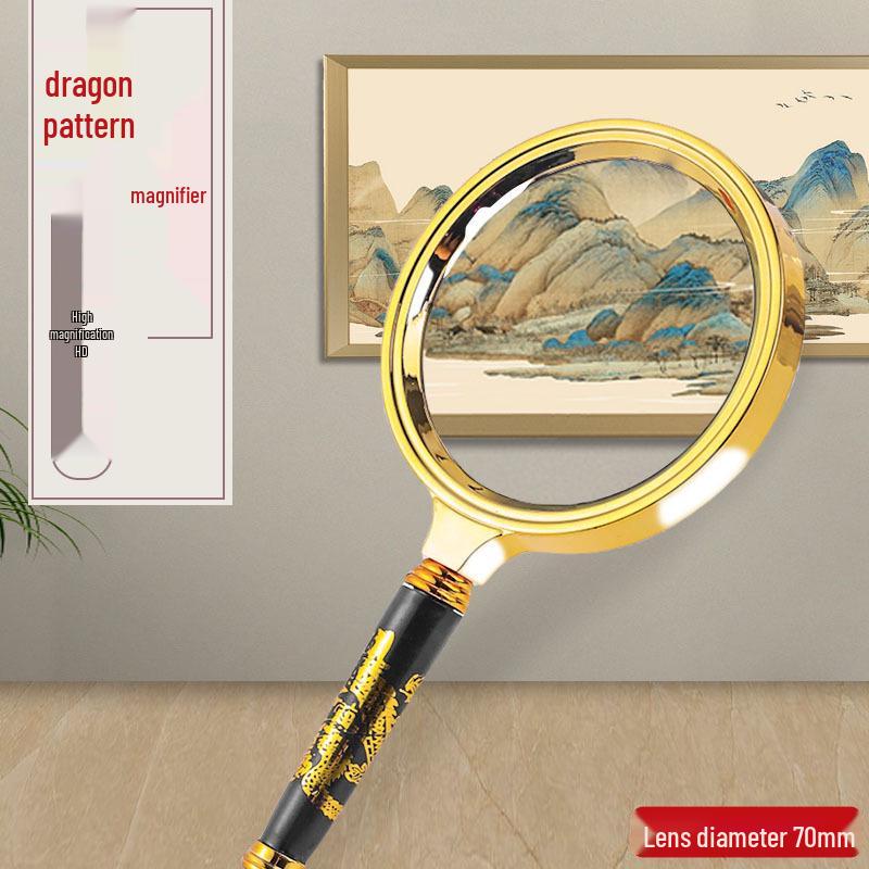 Мощная 100-кратная лупа: Многофункциональная лупа сверхвысокой четкости для чтения, идентификации и просмотра на мобильном устройстве для пожилых людей.