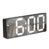 Retro Digital Clock with Cute Letters, Large Alarm Clock, LED Light, Stylish, Loud Volume, Thermometer, Simple Design, Wakes You Up, Cordless, Battery