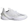 Теннисные туфли Adizero Cybersonic Tennis LPE50 Footwear One cm [Adidas] женские белые/серебристые металлик/серые (ИГ9516) +24,5