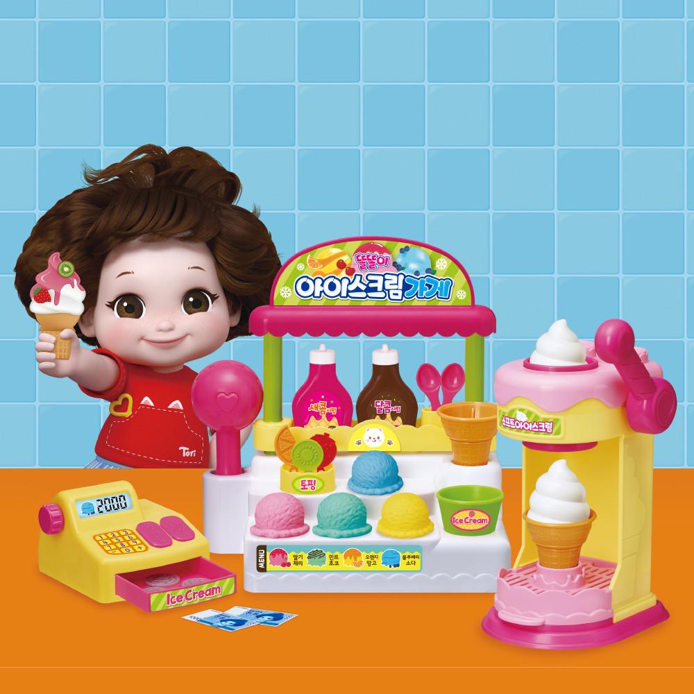 [Mimi World Official] Магазин мороженого Smart Syrup, популярные корейские игрушки-персонажи