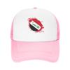 Iraq Flag Iraqi Soccer Football Mesh Baseball Caps Unisex Fashion Trucker Hat  Hat Adjustable Summer Trucker Hat