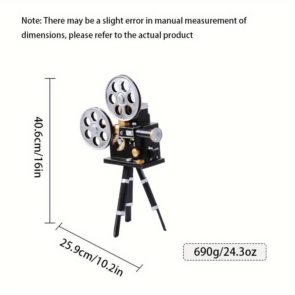 Винтажное Железное Искусство Креативный Домашний Декор Проектор, Подходит для Украшения Окна Гостиной Кафе Бара, Магазин Кино Дисплей Орнамент, Рождественский Подарок