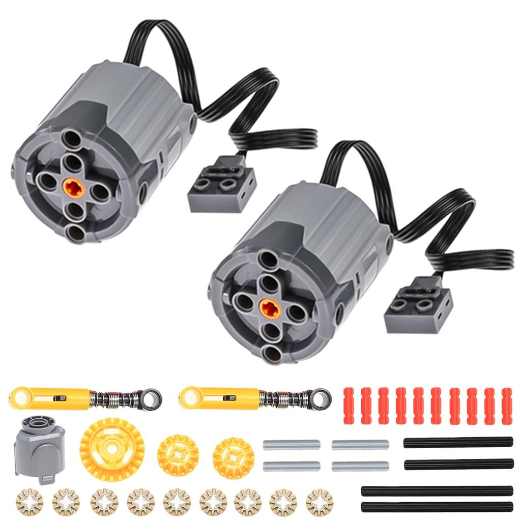 Power Functions XL Motor Set Domoni Compatible with Technical Building Blocks 35PCS 8882