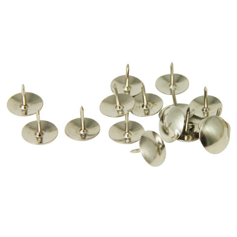 Deli Nickel-Plated Pushpins