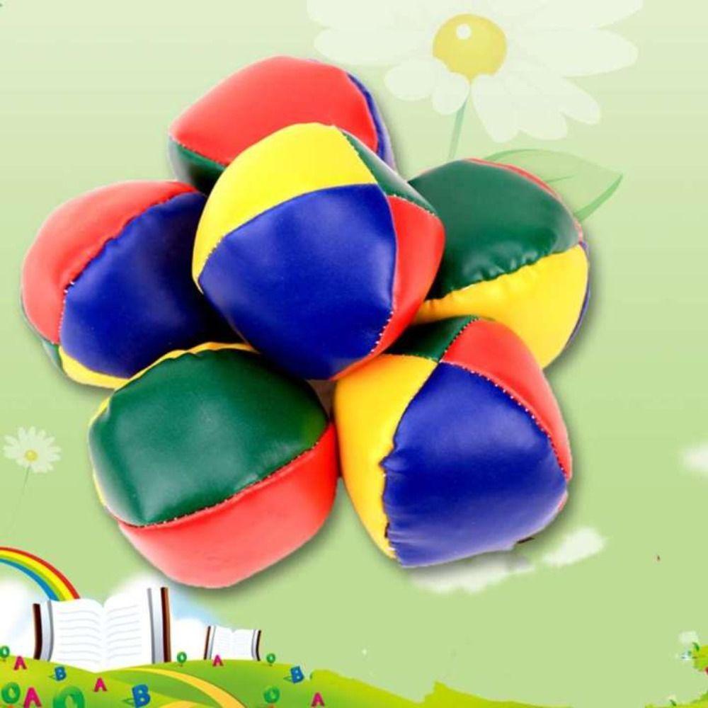 3Pcs Outdoor Professional Small Kids Toy Children Interactive Balls Beginner Kit Juggling Balls