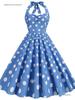 Retro 50s Hepburn-Style Waist-Cinching Slim Dress