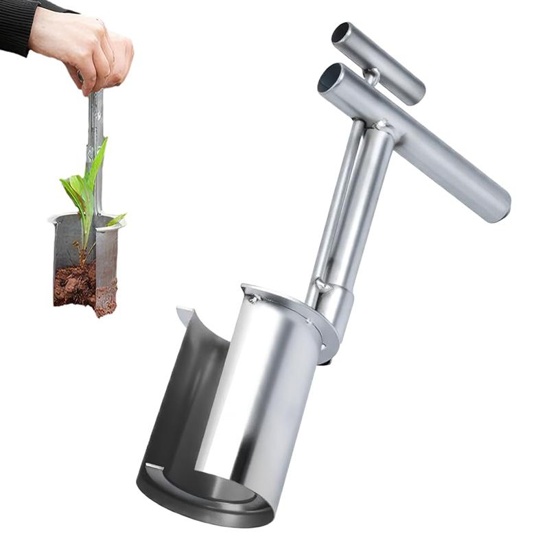 Портативный ручной открытый конец рассадопосадочный аппарат многофункциональный инструмент для рассады луковиц для сельскохозяйственного использования садовый инструмент