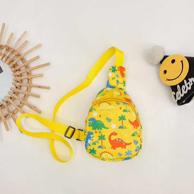 Динозавр Детский Мультяшный Одноплечевой Кроссбоди Нагрудная Сумка Детский Подарок Мода