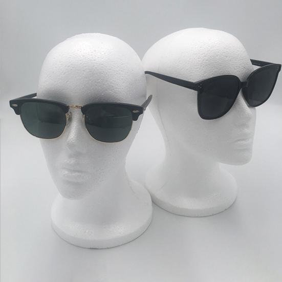 Foam Wig Head Tall Female Mannequin Hairpieces Display Holder Hats Sunglasses