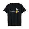 Graffiti Spray Paint Heartbeat Painting Urban Hip Hop T Shirt Vintage Designer Clothes Streetwear Breathable Stretched