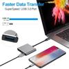 Кабель-конвертер 4K 1080P Type C в HDMI-совместимый/ USB 3.0/ Type C 3 в 1 Thunderbolt 3 Переходник-кабель для переключения на HDMI-совместимый